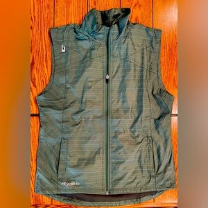 EUC SportHill Men’s Lughthouse Vest, green, size medium